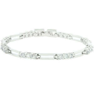 Princess Cubic Zirconia Tennis Bracelet